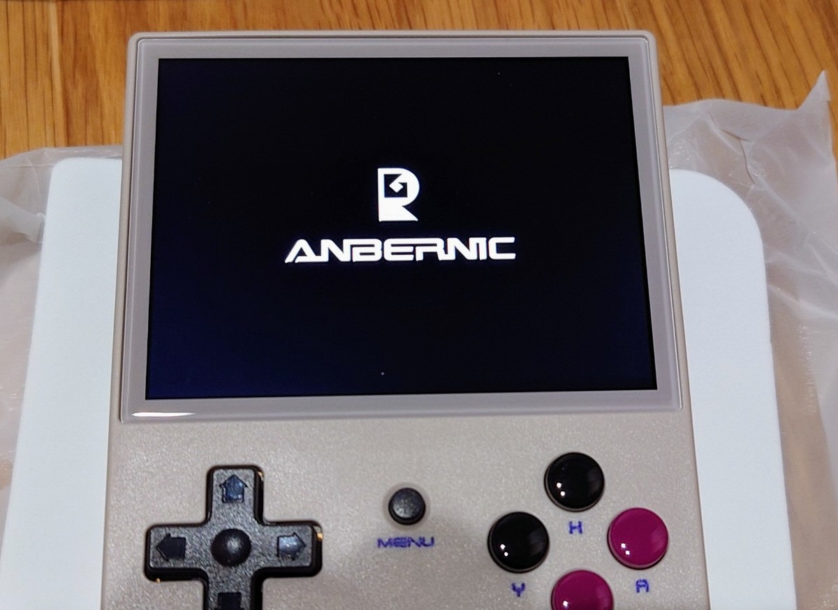 通電確認のみ新品同様】ANBERNIC RG35XX グレー 64GB ケース付き 中華