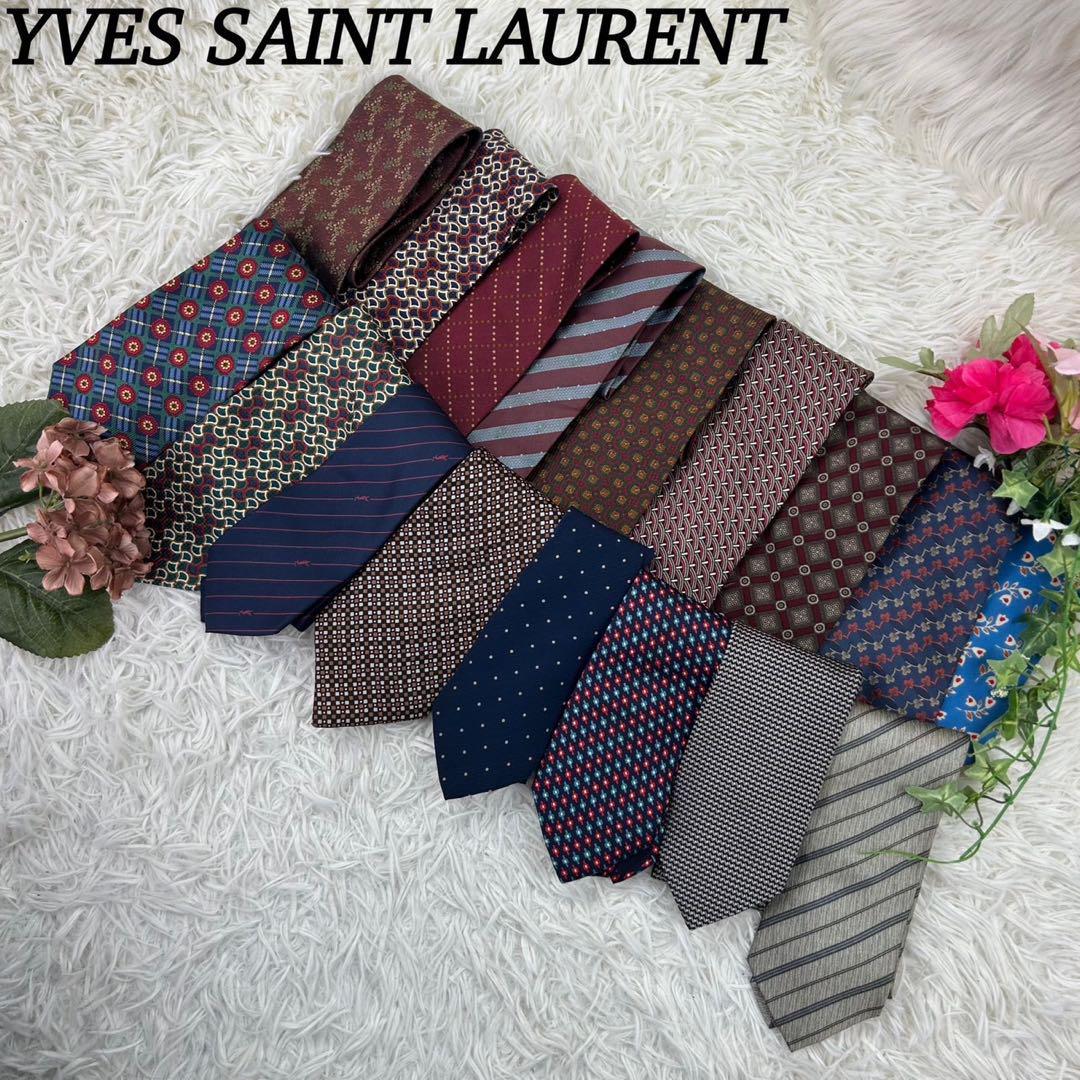 YVES SAINT LAURENT イヴサンローラン ネクタイ メンズ ①