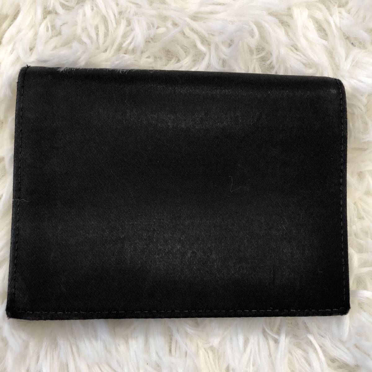 PRADA プラダ メンズ 財布 黒 ブラック 横12縦9.5マチ1.5 かっこいい 人気モデル 送料無料_画像3