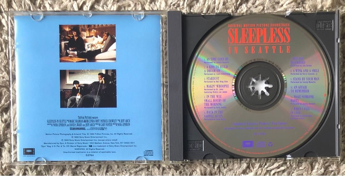 Soundtrack/Sleepless In Seattle/CD