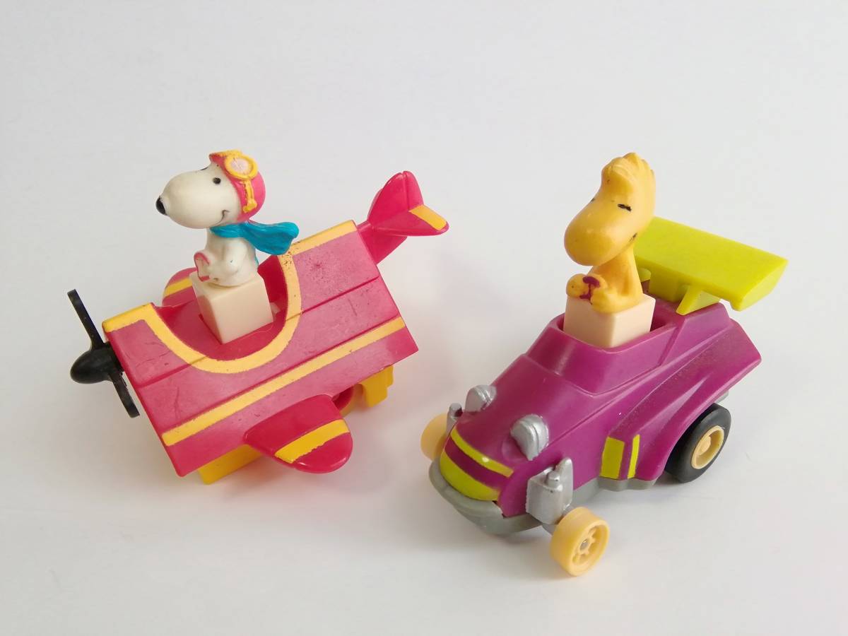 【ピーナッツ】スヌーピー＆ウッドストック★マクドナルド ハッピーセットのおもちゃセットの画像1