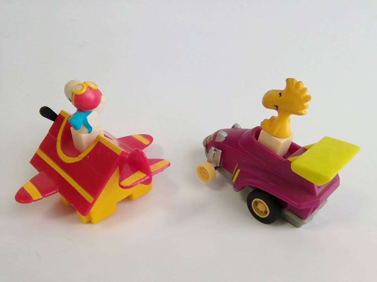 【ピーナッツ】スヌーピー＆ウッドストック★マクドナルド ハッピーセットのおもちゃセットの画像2