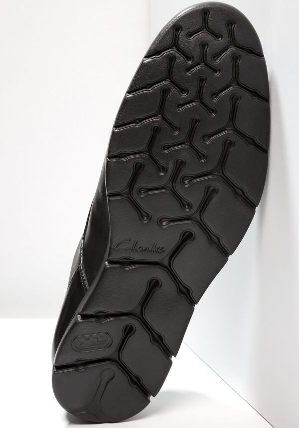 Clarks 26.5cm ビジネス ブラック 黒 レザー 革 レースアップ フォーマル ローファー スニーカー オフィス ワーク ブーツ サンダル H97_画像10