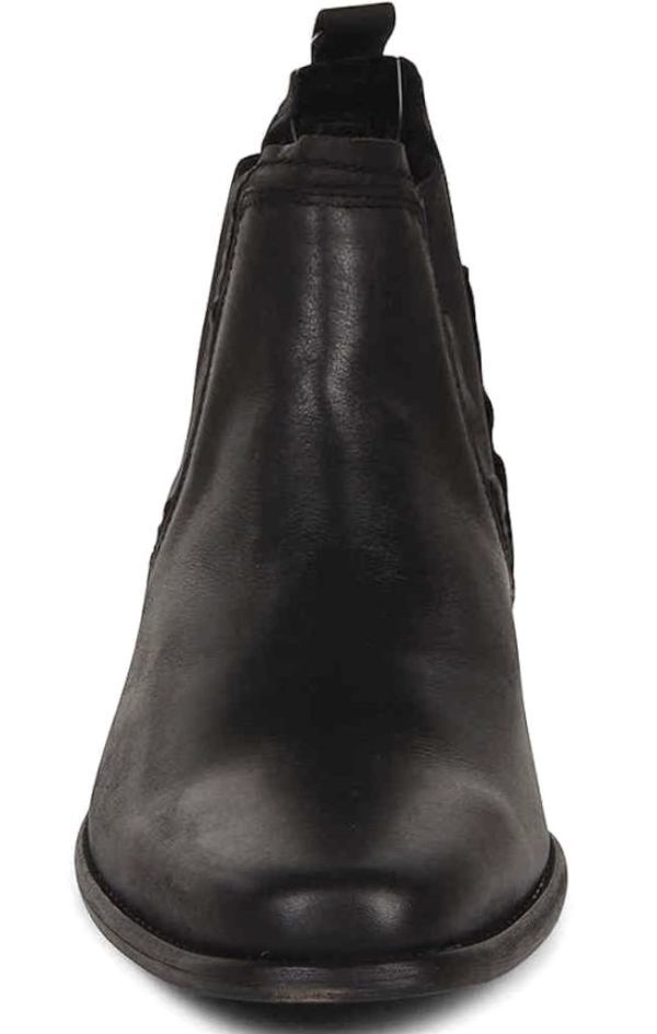 送料無料 ESCAPE 26cm チェルシー プレーン ブーツ レザー ブラック サイドゴア ビジネス スーツ スニーカー JJJ262_画像8