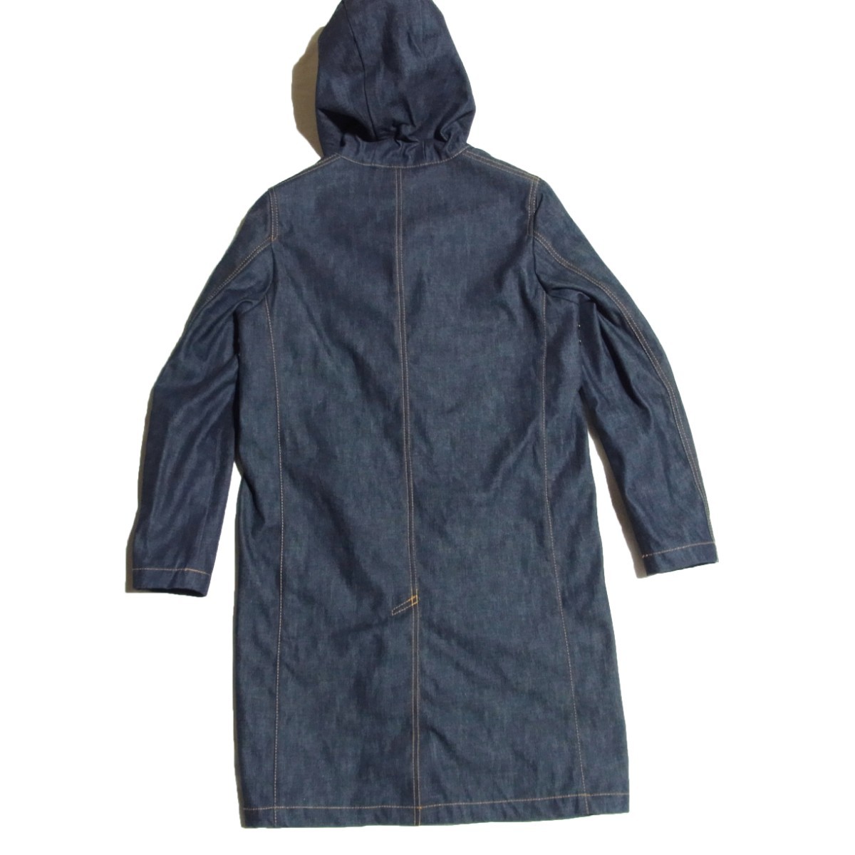 未使用 MACKINTOSH マッキントッシュ フード デニム コート 34 未使用 MACKINTOSH マッキントッシュ フード デニム コート 34