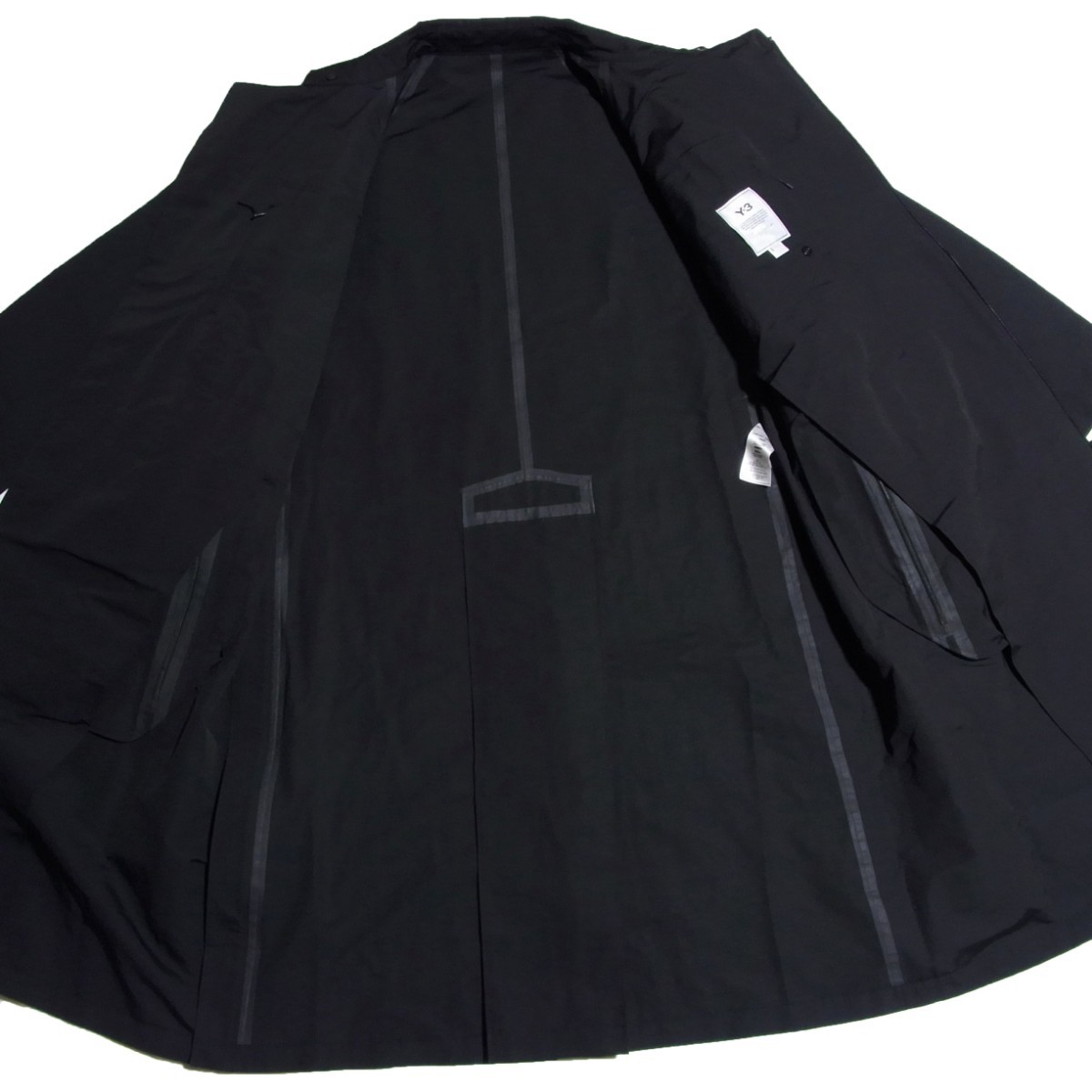 21AW Y-3 M CLASSIC DENSE WOVEN COAT L 黒 ブラック ワイスリー 21AW Y-3 M CLASSIC DENSE WOVEN COAT L 黒 ブラック ワイスリー