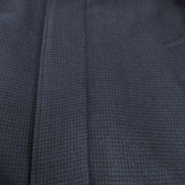 WACKO MARIA шерсть обычная цена 90000 иен 15FW-wmo-co02 размер M пальто с отложным воротником темно-синий черный Wacko Maria 3-1228A F95032