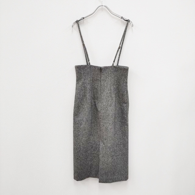 Spick and Span Noble Pe/Pu shoulder strap overall skirt wool . overall Spick & Span noble 4-0111T 231942