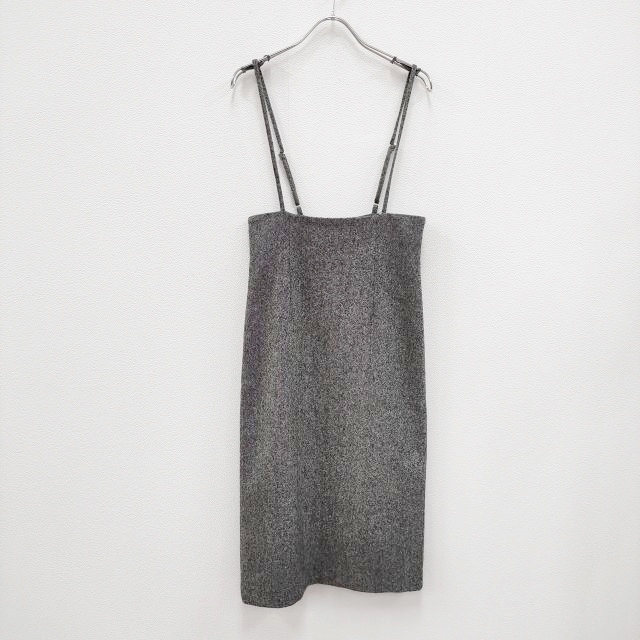 Spick and Span Noble Pe/Pu shoulder strap overall skirt wool . overall Spick & Span noble 4-0111T 231942