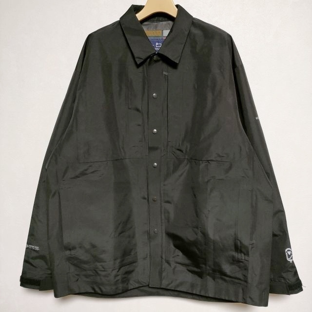 WOOLRICH INFINIUM OVER SHIRT GORE-TEX 定価46200円 インフィニアム オーバーシャツ ジャケット ブラック ウールリッチ 4-0114M F94901