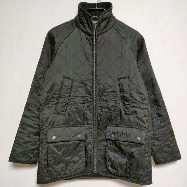 Barbour 1402190 ナイロン キルティングジャケット サイズ36 ブラック バブアー 4-0106T F94946