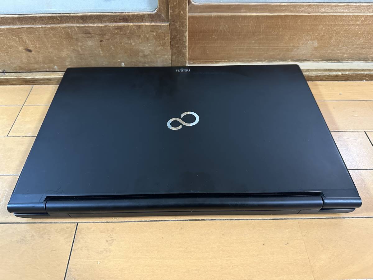 富士通 LIFEBOOK N532/E Core i5-3320 2.6GHz 4G 250G 電源入 起動ok bios ok ジャンク 送料無料 東京即日発送 _画像4