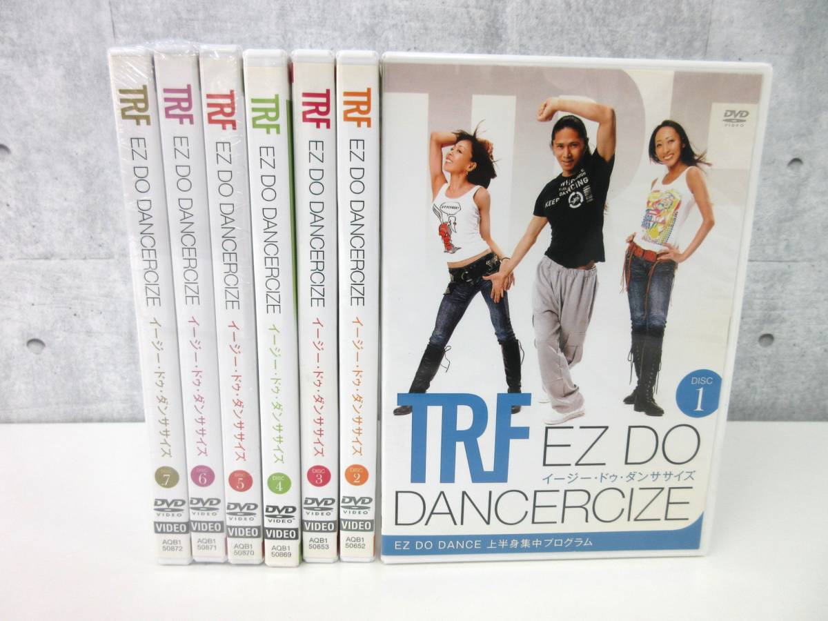 3F4-3[TRF EZ DO DANCERCIZE DISC1～7セット] イージー・ドゥ・ダンスサイズ 動作未確認 DVD ダイエット エクササイズ avex club exabody_画像1