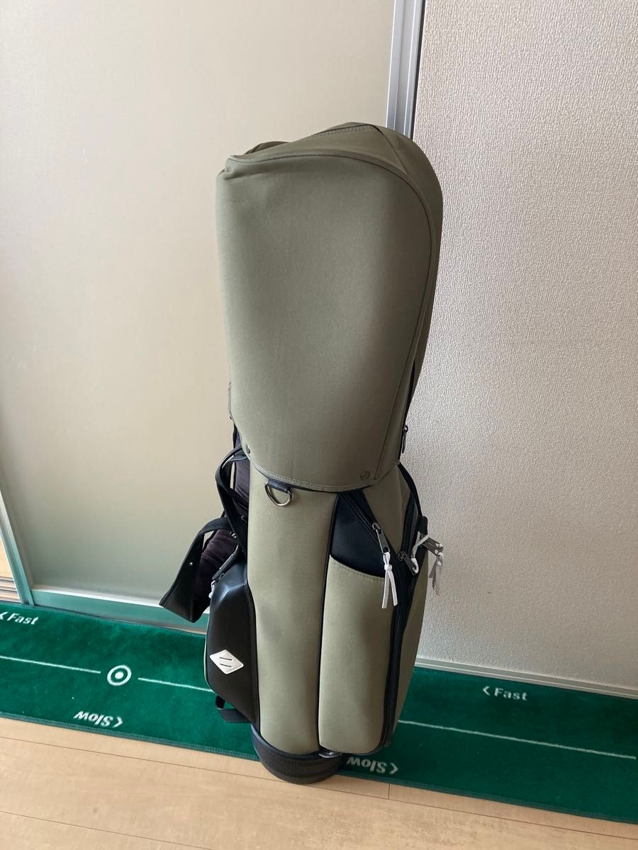 ジョーンズ カーキ キャディバッグ JONES オリーブ グリーン ジョーンズ カーキ キャディバッグ JONES オリーブ グリーン