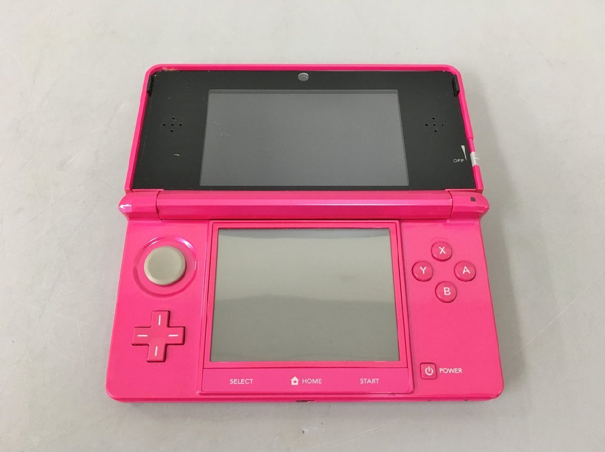 ゲームハード ニンテンドー3DS CTR-001 ピンク ジャンク 2401LBS057_画像3