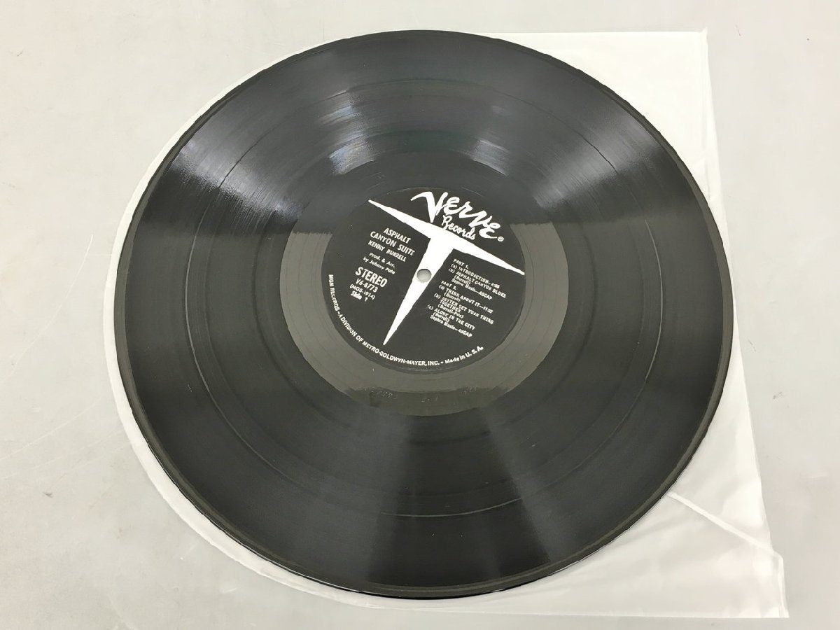 LPレコード Asphalt Canyon Suite Kenny Burrell Verve Records V6-8773 2401LO023_画像4