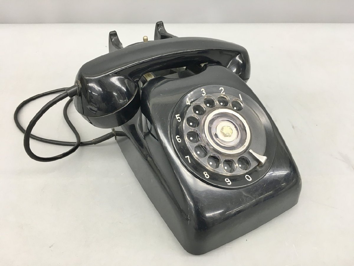 黒電話 600-A 1967年 昭和レトロ ジャンク 2401LS144_画像1