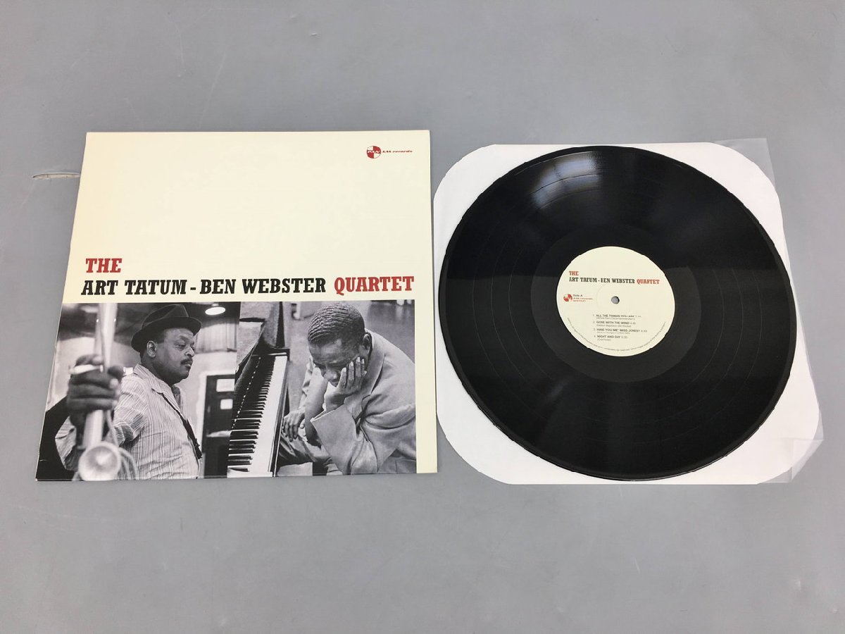 LPレコード Ben Webster Quartet Art Tatum Pan Am Records 9152243 2401LBM023_画像3