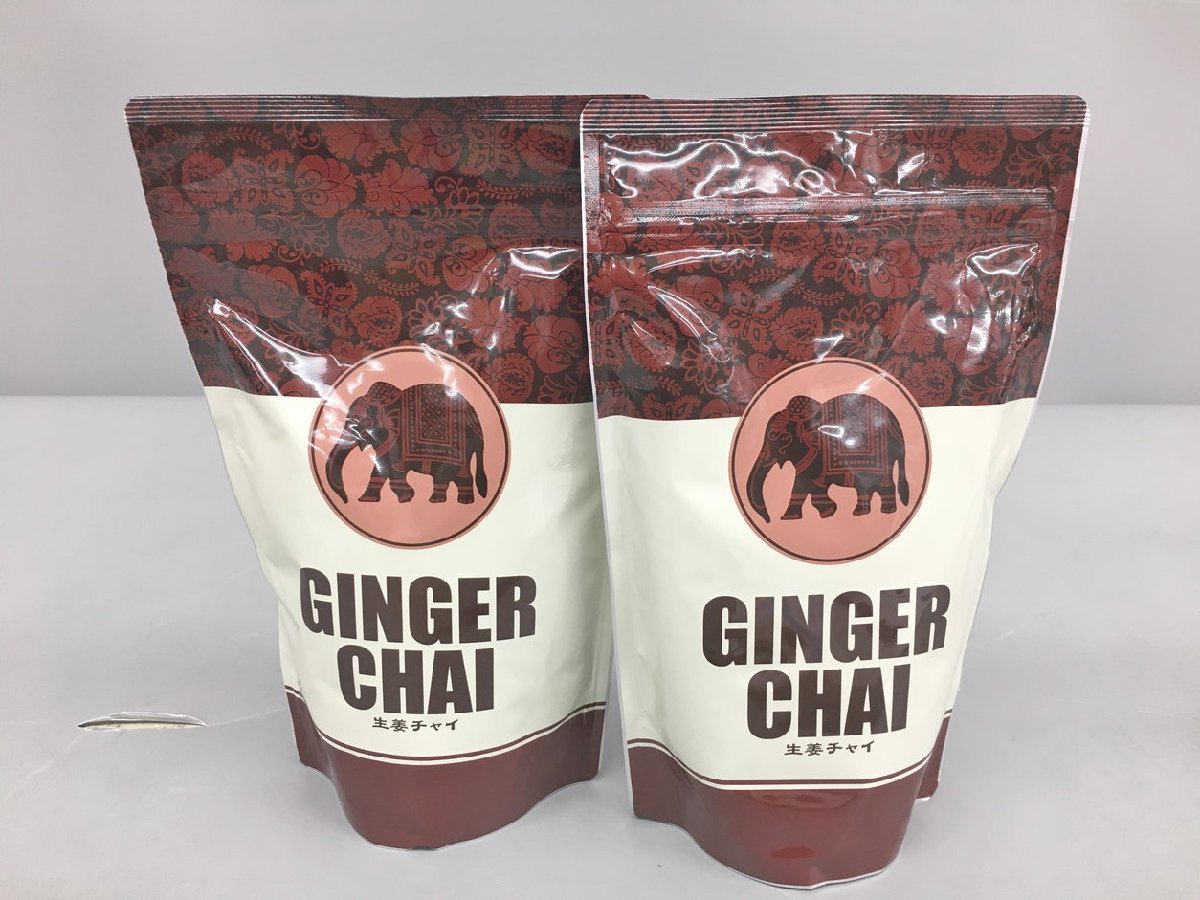 エム・フーズ 生姜チャイ 2袋まとめセット GINGER CHAI 賞味期限：2025年7月まで 未使用 2401LT149_画像1