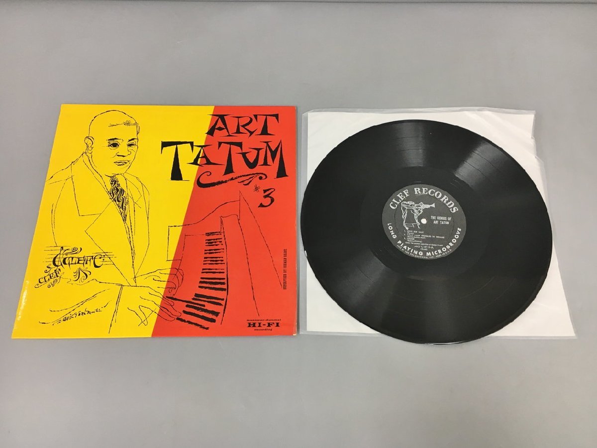 LPレコード The Genius Of Art Tatum ＃3 Clef Records MG C-614 重量盤 2401LBM061_画像3