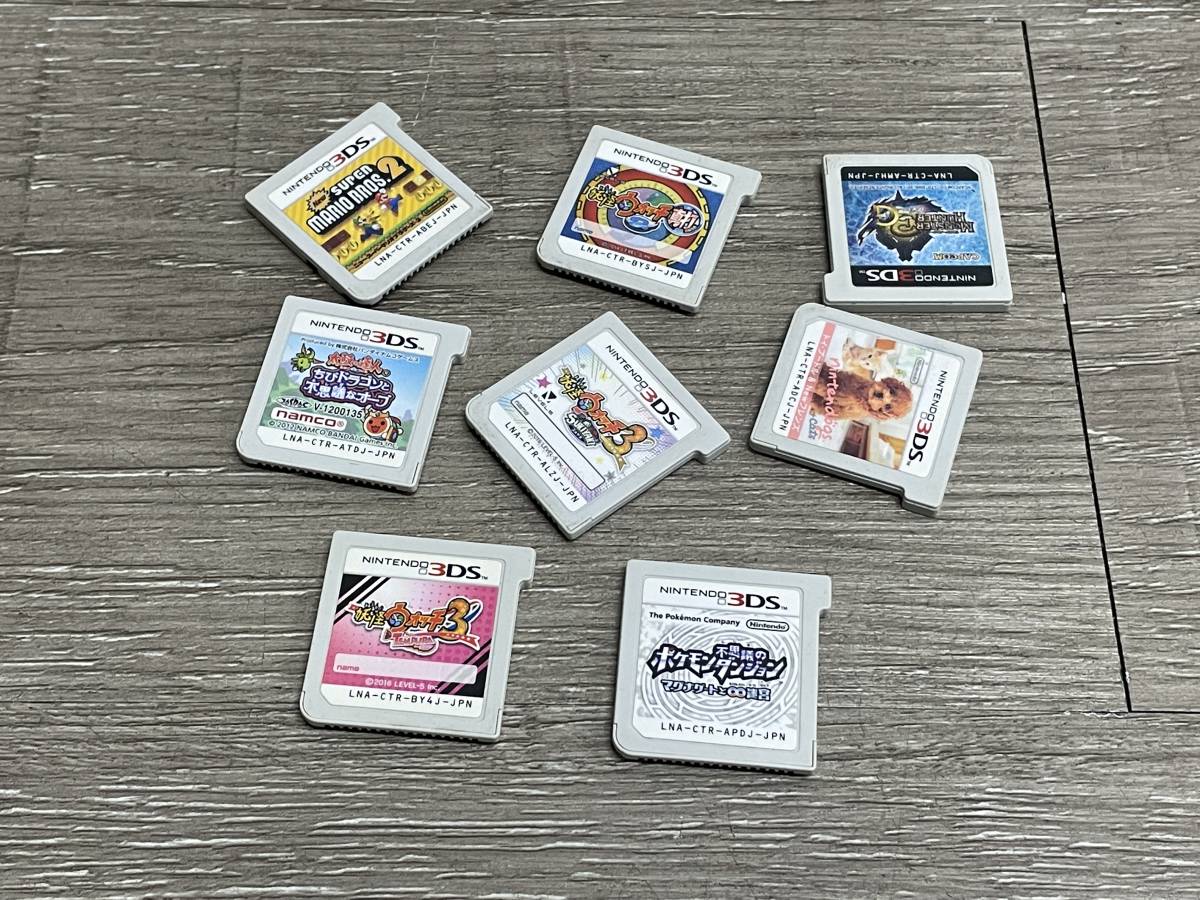 ☆ 3DS ☆ 妖怪ウォッチ3 スキヤキ 他 まとめ売り ニンテンドー3DS ソフト 真打 テンプラ マリオブラザーズ2 ポケモン ダンジョン 任天堂_画像1