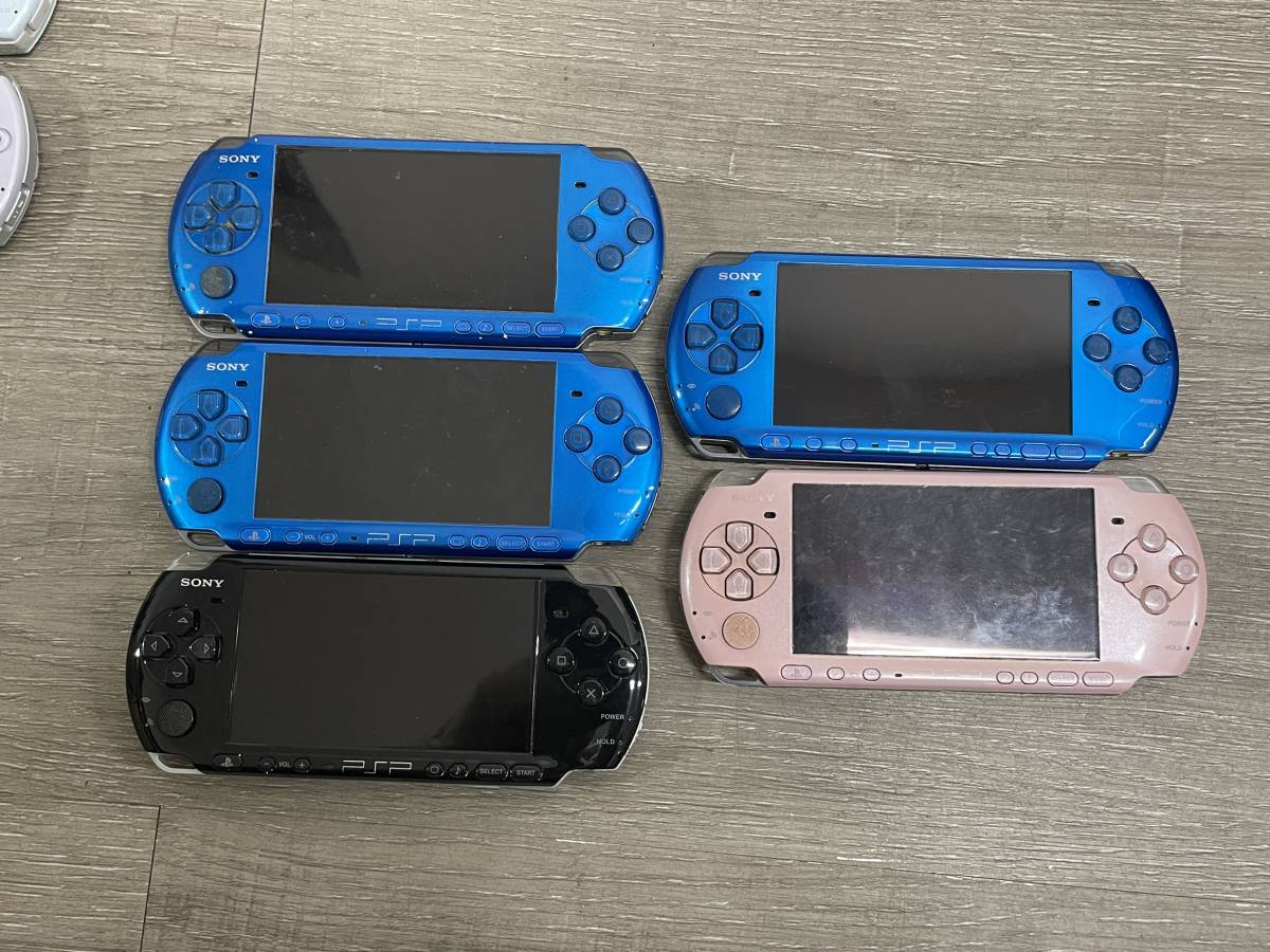 ☆ PSP ☆ プレイステーションポータブル PSP-3000 他 18台 まとめ売り ジャンク 部品取り PSP-3000 5台 PSP-2000 4台 PSP-1000 9台 _画像2