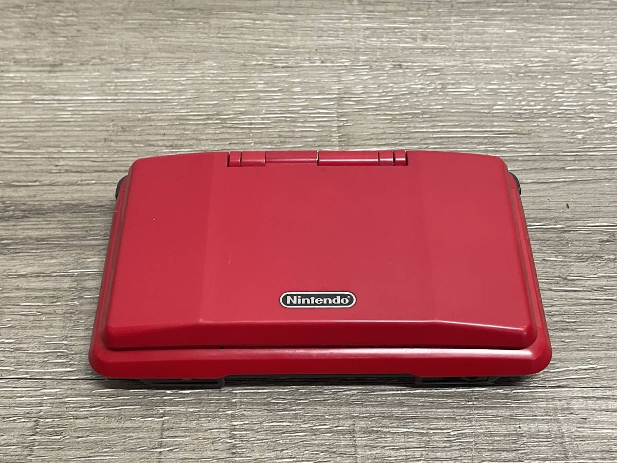 ☆ DS ☆ ニンテンドーDS レッド 動作品 本体 タッチペン 付属 Nintendo DS GBA ニンテンドー 任天堂 初期DS ゲームボーイアドバンス 3707_画像1