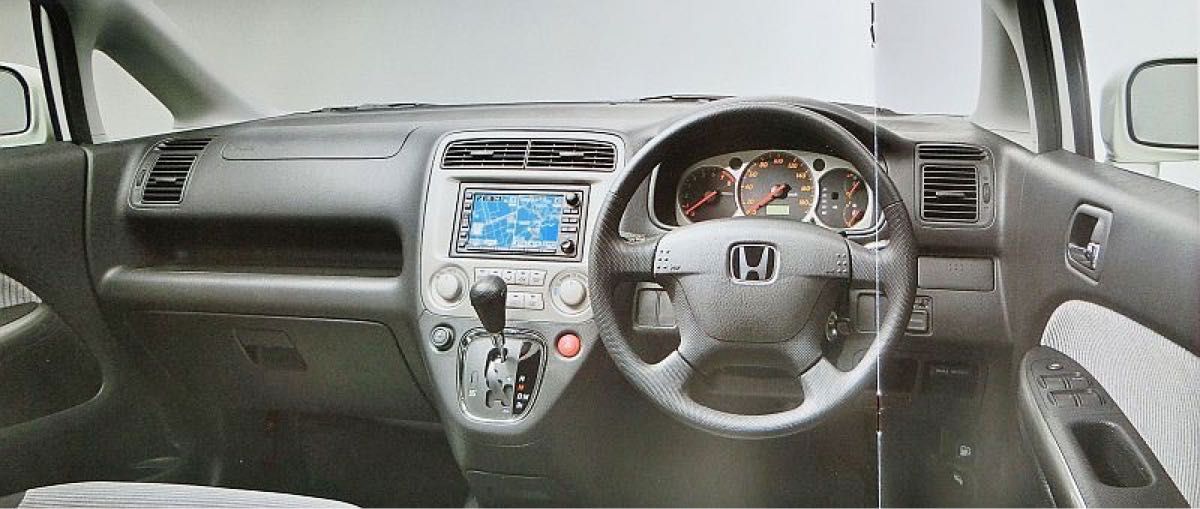 ■ホンダ ストリーム カタログ（初代前期：RN1/2/3/4型）◇2001年 全32ページ 美品♪ ◆価格表付き♪ STREAM