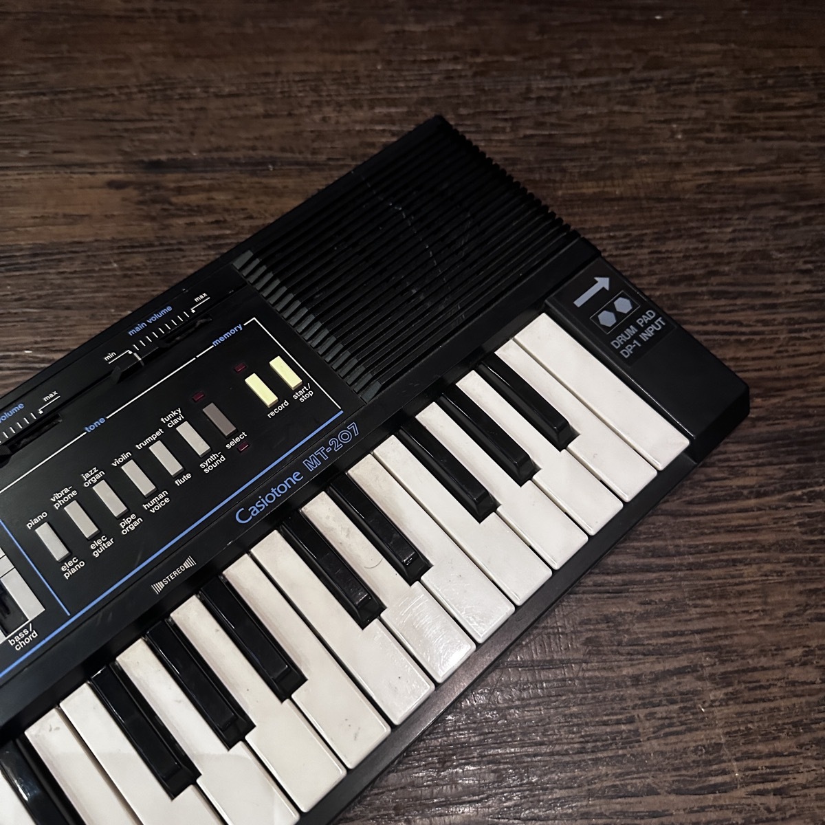 Casio MT-207 Keyboard カシオ キーボード -e087_画像4