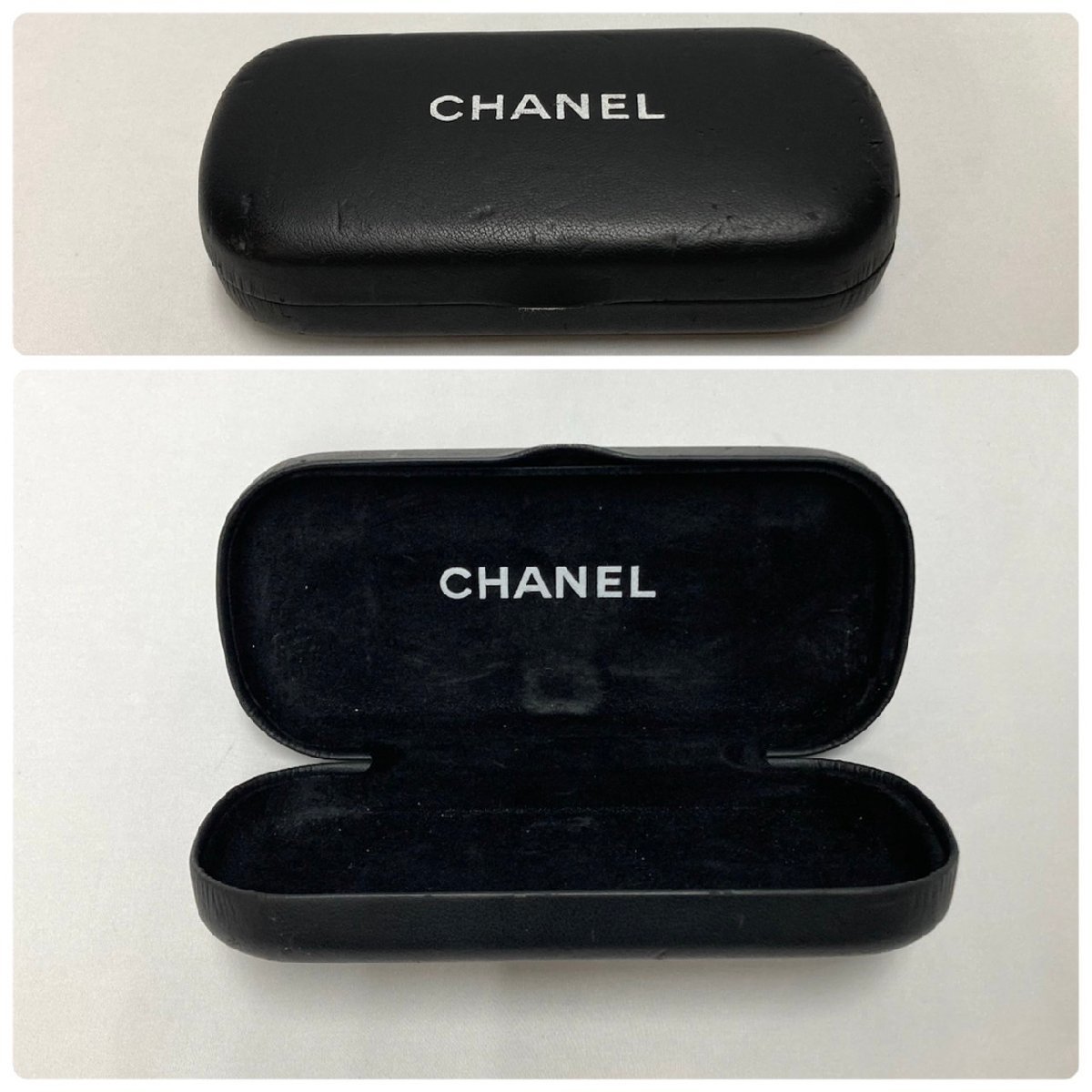 ♪CHANEL シャネル サングラス 01450 94305 メガネ 眼鏡 ココマーク マトラッセ レディース メンズ ブラック系 ゴールド系 ケース付き♪_画像9