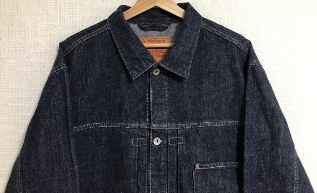 激レアXL極美品 90s ユーロ リーバイス LEVI'S 70501 デニム ジャケット ビンテージ 1st 506xx大戦 50s 60s 501 505 507 パンツ キムタク着_画像3