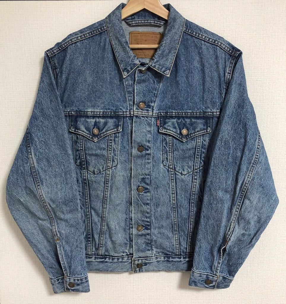 希少☆ビッグサイズ 44 カナダ製 90s リーバイス 75506 デニム ジャケット Gジャン LEVI'S 70507 501 505 ヴィンテージ USA ユーロ ancellm_画像2