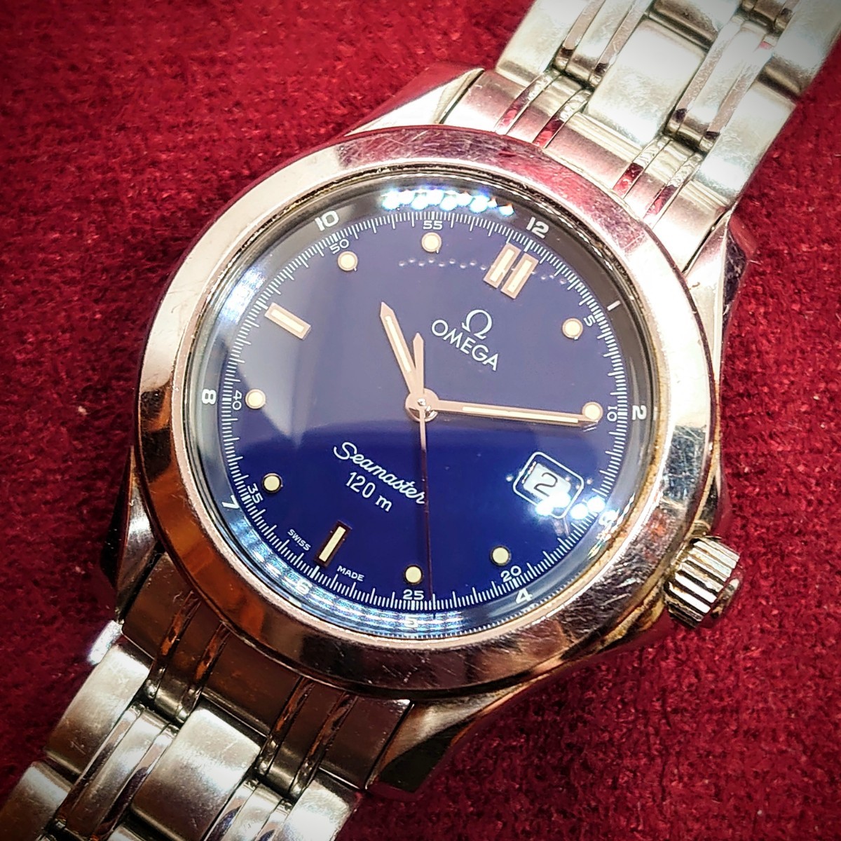 147【Ω/動作品】OMEGA SEAMASTER 120m メンズ腕時計 オメガ 147【Ω/動作品】OMEGA SEAMASTER 120m メンズ腕時計 オメガ
