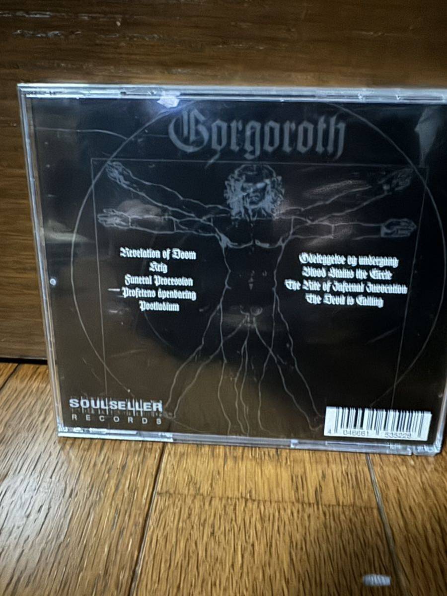 Gorgoroth Under the Sign of Hell 1996年ブラックメタル名盤　再発盤　immortal bathory darkthrone taake mayhem marduk_画像2