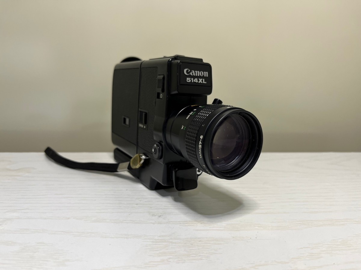 Canon 514XL Super8 8mm Film Camera キャノン フィルムカメラ 8ミリ シネマカメラ _画像1