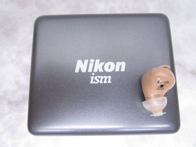 ■□ Nikon ニコン NEF-02 補聴器 左耳用 ism イヤファッション ニコン エシロール 中古 動作未確認□■_画像2