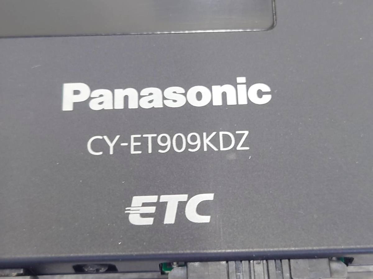 Panasonic　パナソニック　ETC　CY-ET909KDZ（軽自動車より取り外し）　E0227_画像6