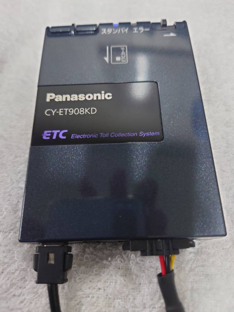 Panasonic　パナソニック　ETC　CY-ET908KD（普通自動車より取り外し）　E0243_画像5