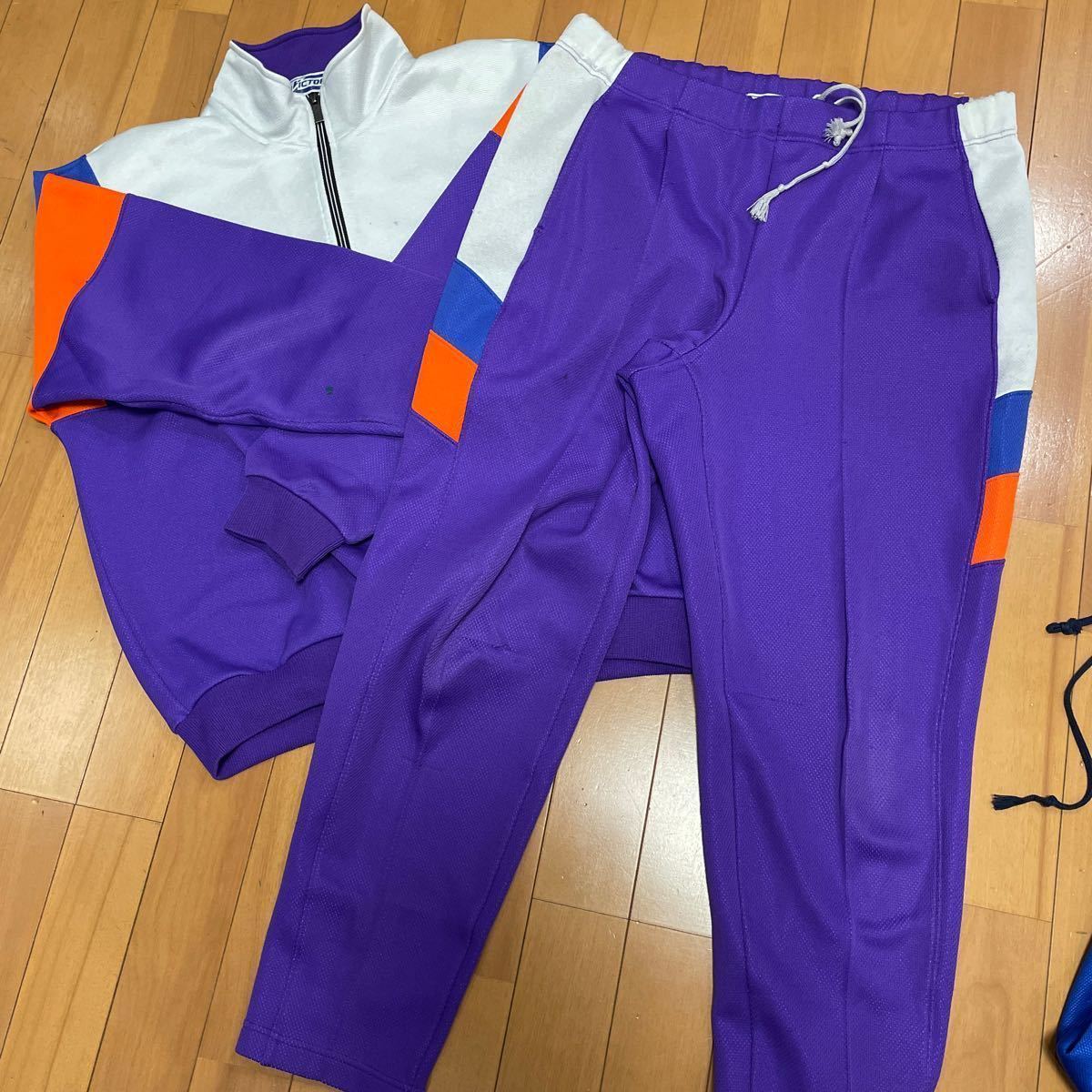 3 0 コスプレ衣装 VICTORY ギャレックス DESCENTE FILA ジャージ 上下セット ハーフパンツ 中学 高校_画像2