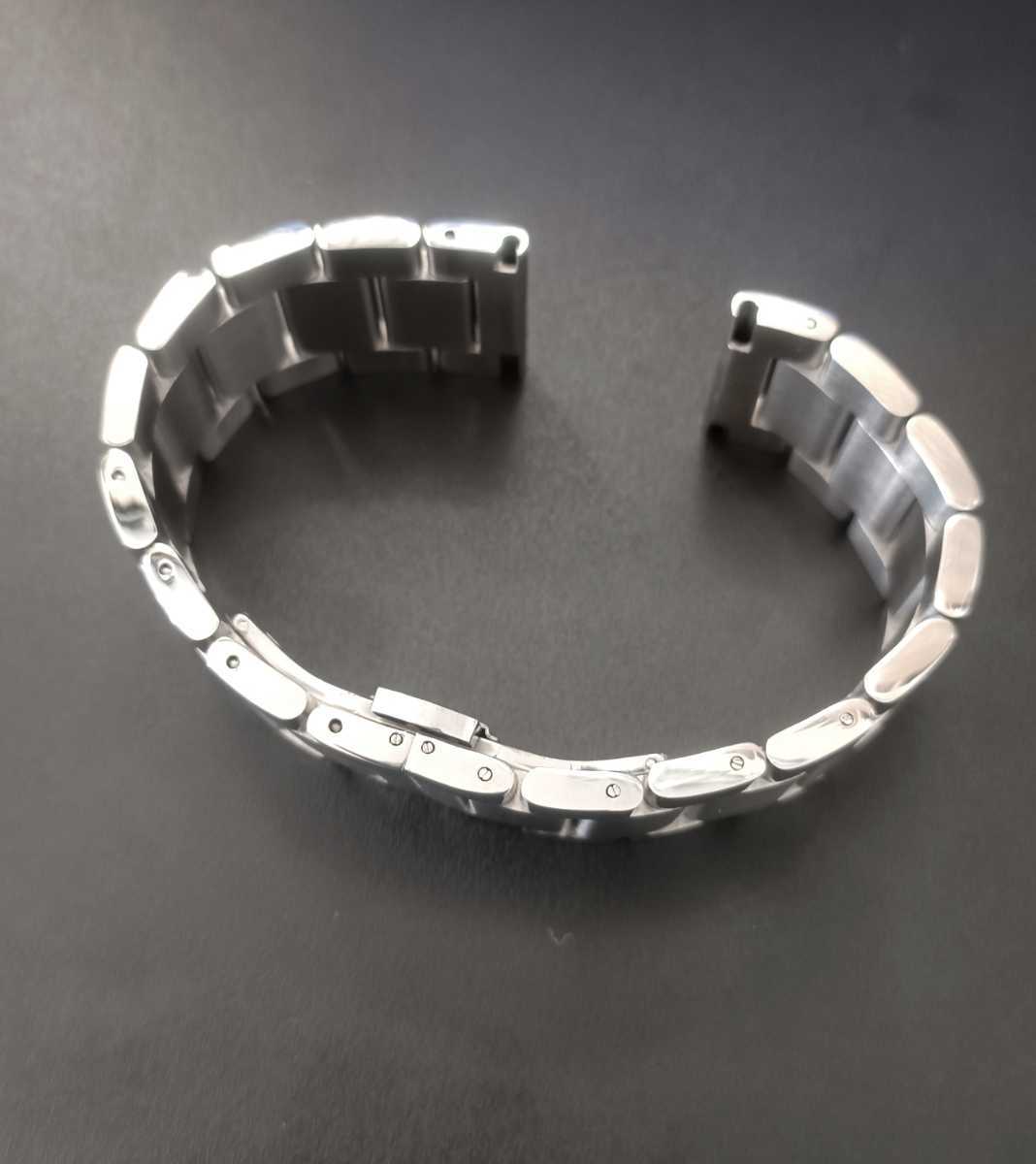 24mm 腕時計 修理交換用 社外品 ブレスレット マット×ポリッシュ 24mm 腕時計 修理交換用 社外品 ブレスレット マット×ポリッシュ