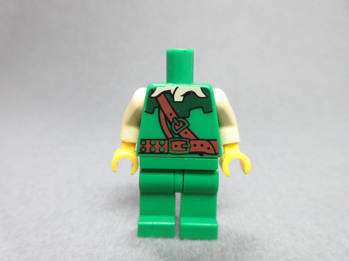 LEGO★265 正規品 ミニフィグシリーズ ボディ 同梱可能 レゴ ミニフィギュア 森の人 フォレストマン 狩人 キャッスル キングダム_画像1