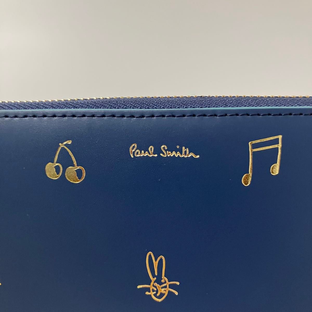 Paul Smith ポールスミス  ミックスドゥードゥル ラウンドジップ長財布