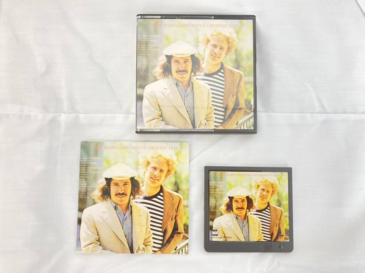 【IE45】(O) MiniDisc サイモン＆ガーファンクル SIMON AND GARFUNKEL'S GREATEST HIS ミニディスク MD 試聴確認済み 中古品 ジャンク_画像1