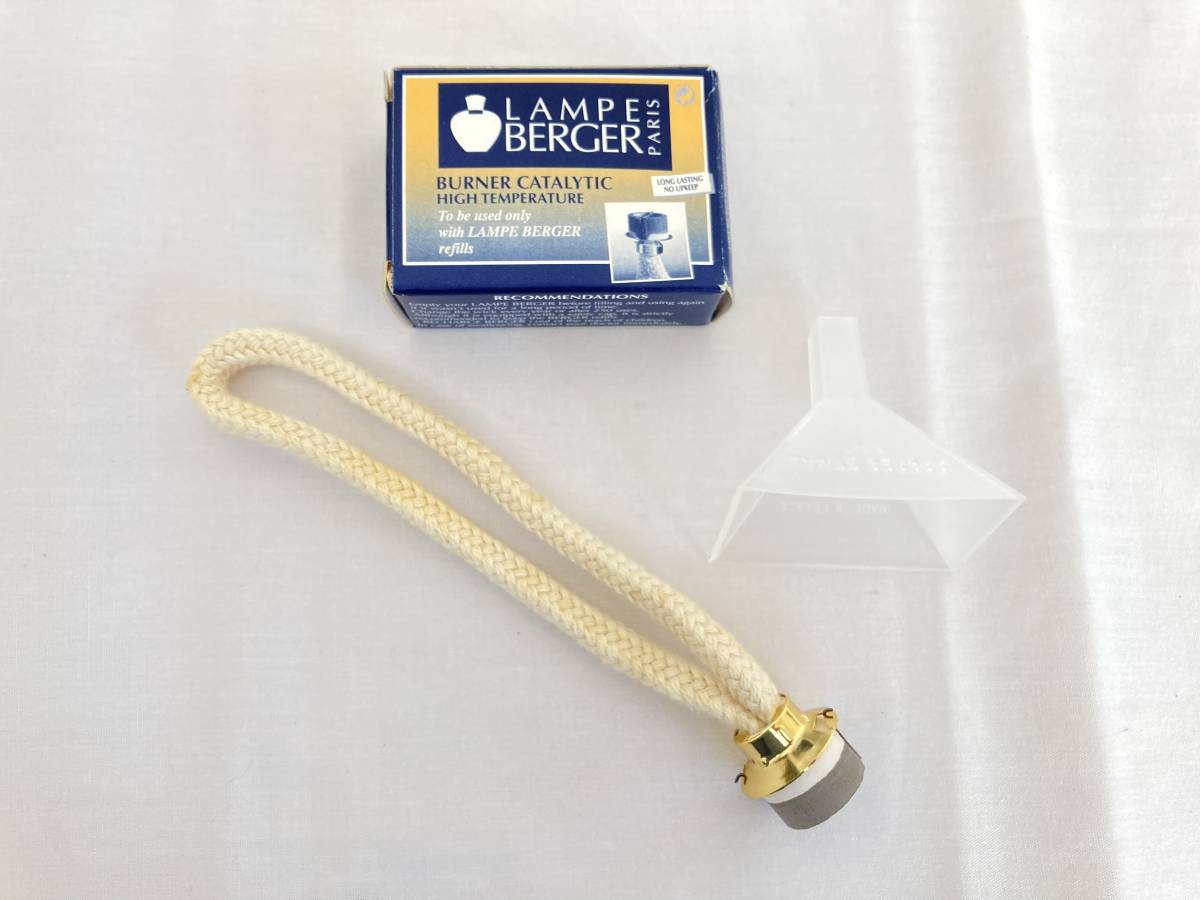 【IE86】(O) 未使用保管品 LAMPE BERGER PARIS ランプ ベルジェ アロマ 芳香 消臭 燃焼型芳香器 アロマランプ ラベンダー インテリア _画像5