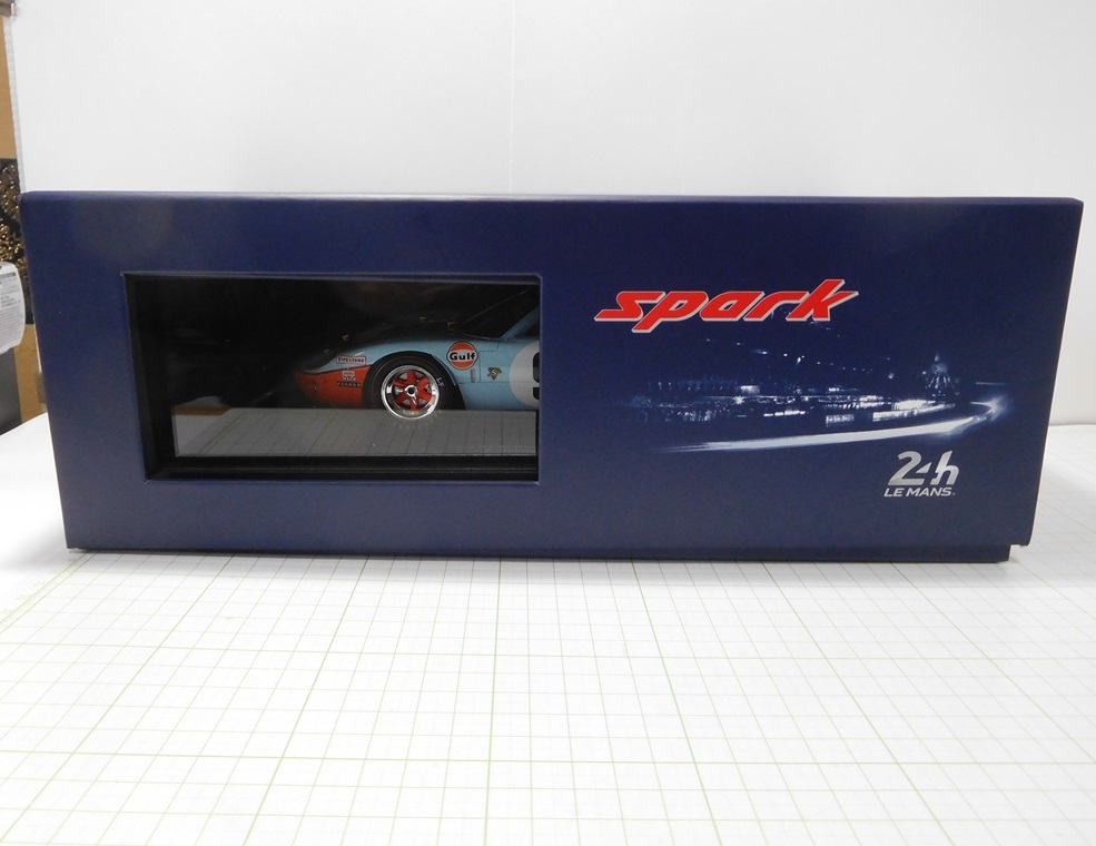 ◎スパーク 1/18 フォード GT40 No.9 1968. ルマン優勝モデル ◎スパーク 1/18 フォード GT40 No.9 1968. ルマン優勝モデル