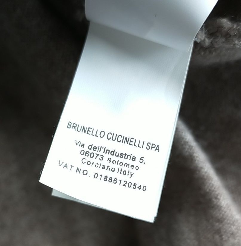 約20万【完全頂点】ブルネロクチネリ　BRUNELLO CUCINELLI　最高級ピュアカシミヤ100％ニット　圧倒的優雅さ　超別格品　メンズ 50　美品_画像8