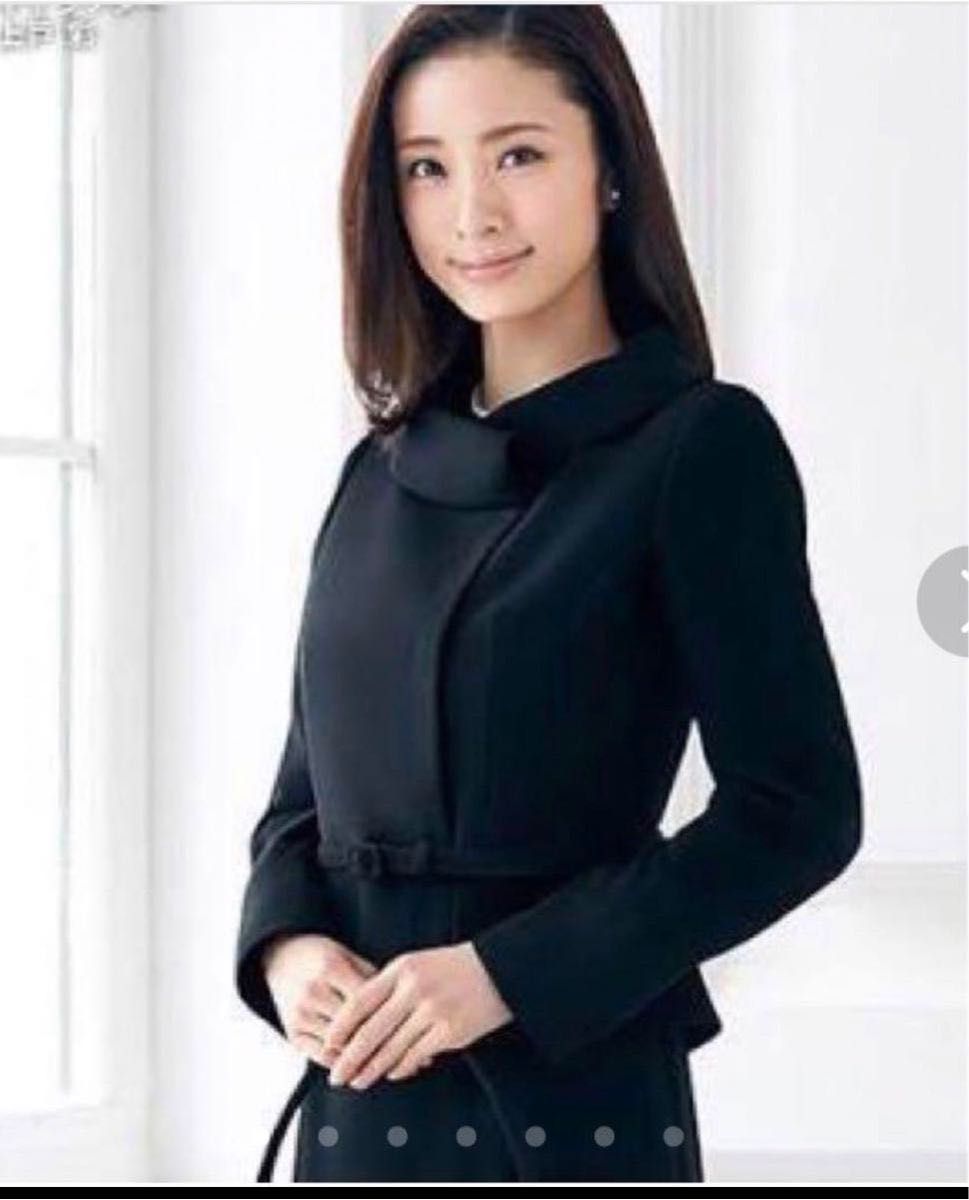 AOKI アオキ 11号 ブラック フォーマル 喪服 上戸彩 着用モデル AOKI アオキ 11号 ブラック フォーマル 喪服 上戸彩 着用モデル
