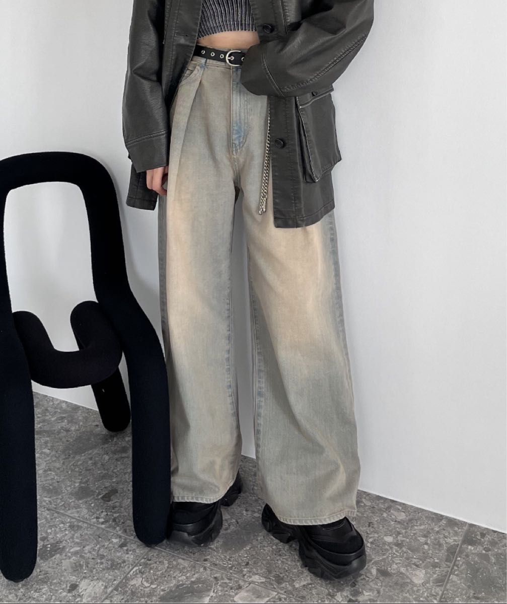 JEANASIS タックデニムワイドパンツ|Yahoo!フリマ(旧PayPay JEANASIS タックデニムワイドパンツ|Yahoo!フリマ(旧PayPay