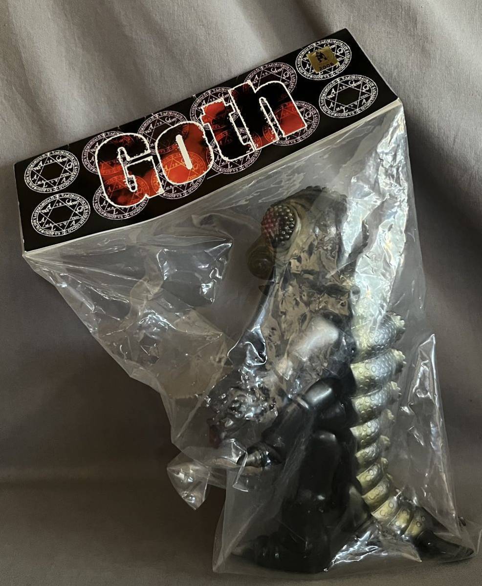 トイグラフ メガヌロン 黒 Goth レトロ 怪獣 ソフビ 空の大怪獣ラドン GODZILLA ブルマァク M1号 TOYGRAPh_画像1