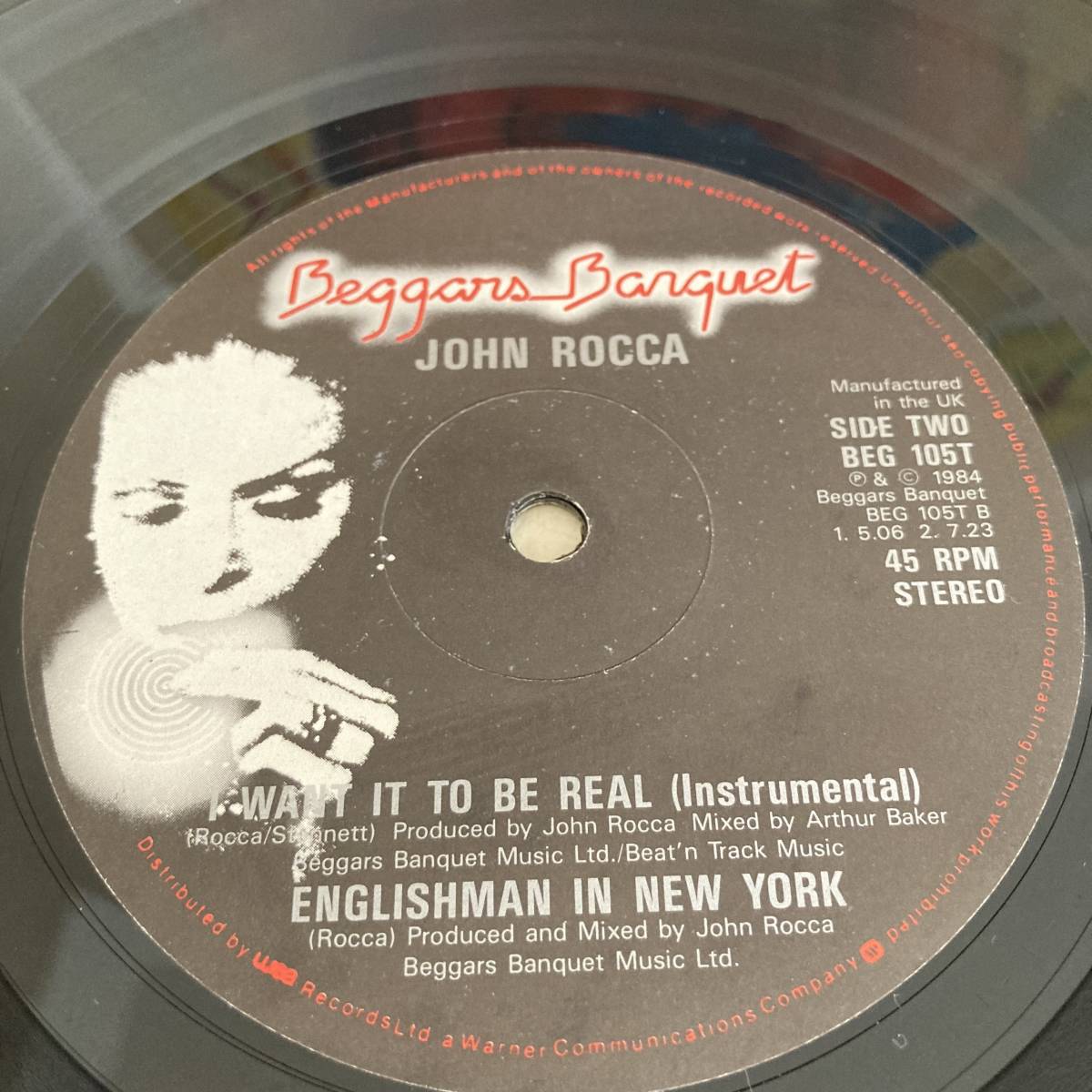 John Rocca - I Want It To Be Real 12 INCH_画像4